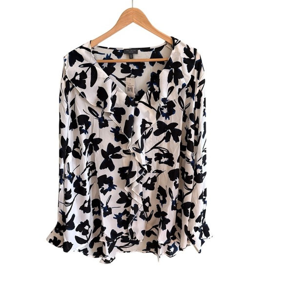 The Limited Women's Polyester Floral Tops for Women Size 2X Business Casual - Picture 2 of 14